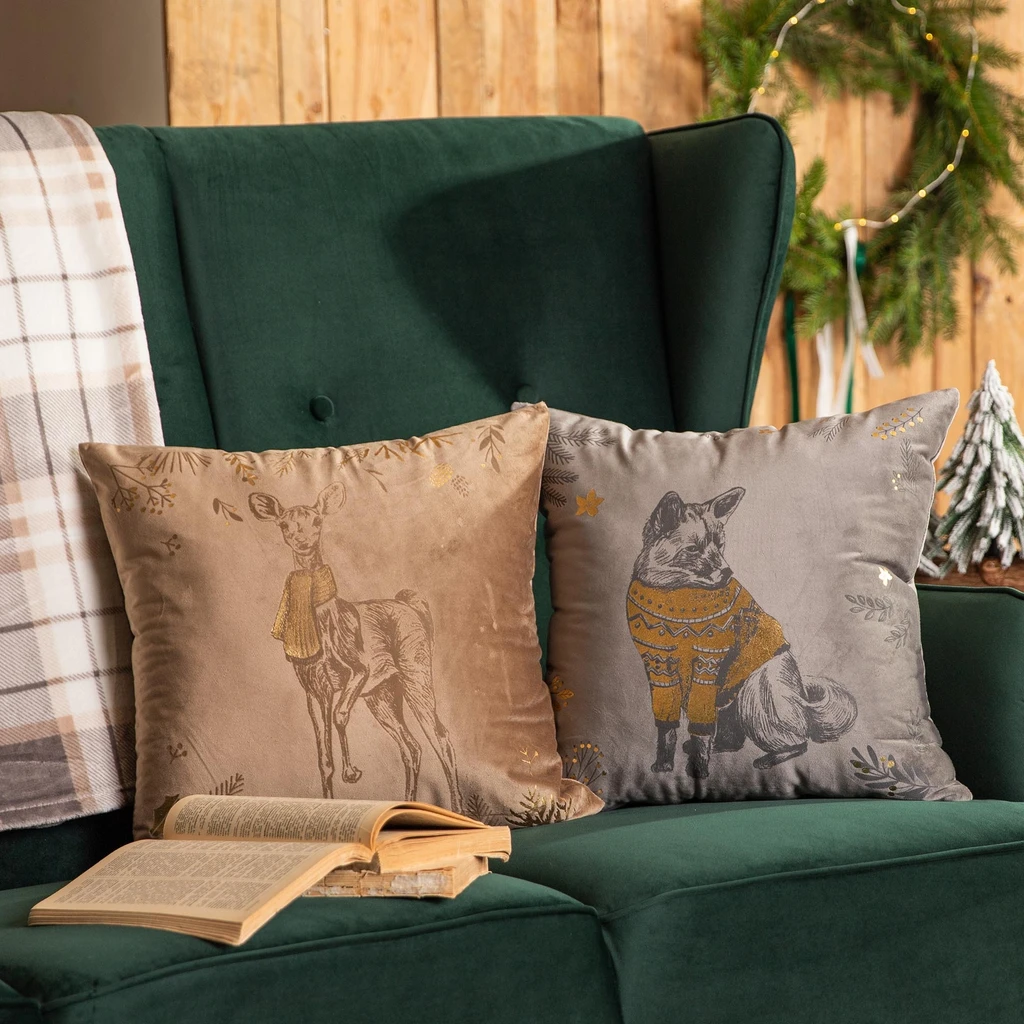 Obliečka na vankúš jelenček NORWAY 45 x 45 cm