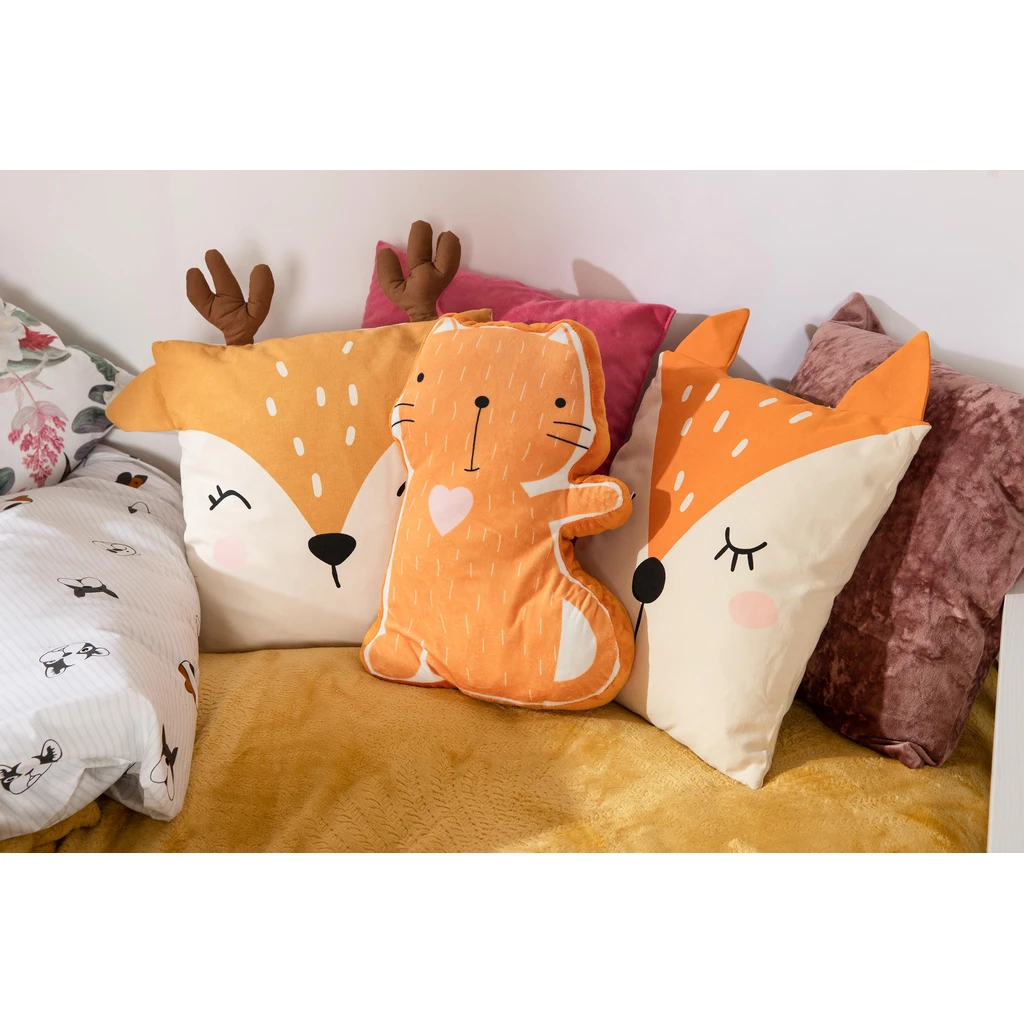 Plyšový vankúš MAČKA