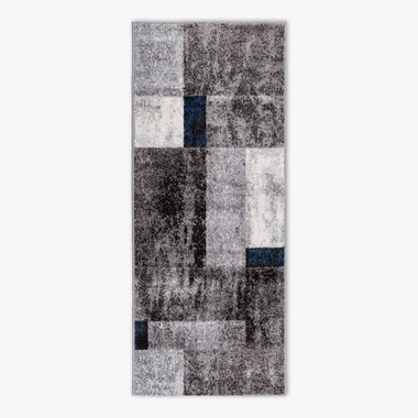 Koberec GEOMETRIA FENIKS sivý 67x160 cm