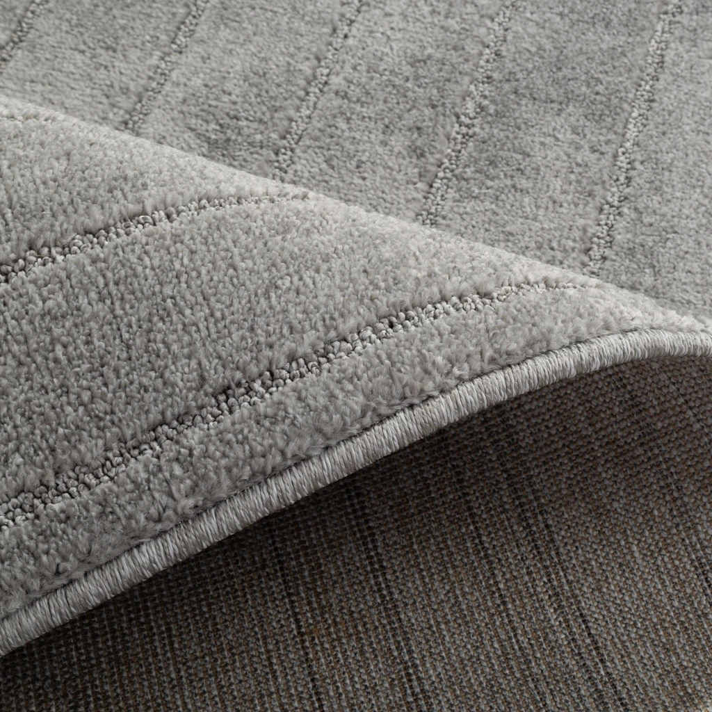 Dywan szary PAULA 120x170 cm - zbliżenie.