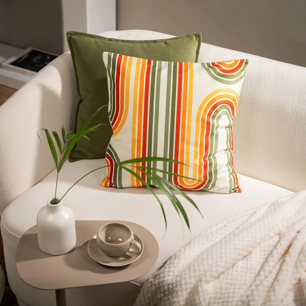 Viacfarebná moderná obliečka na vankúš CINCO 45x45 cm