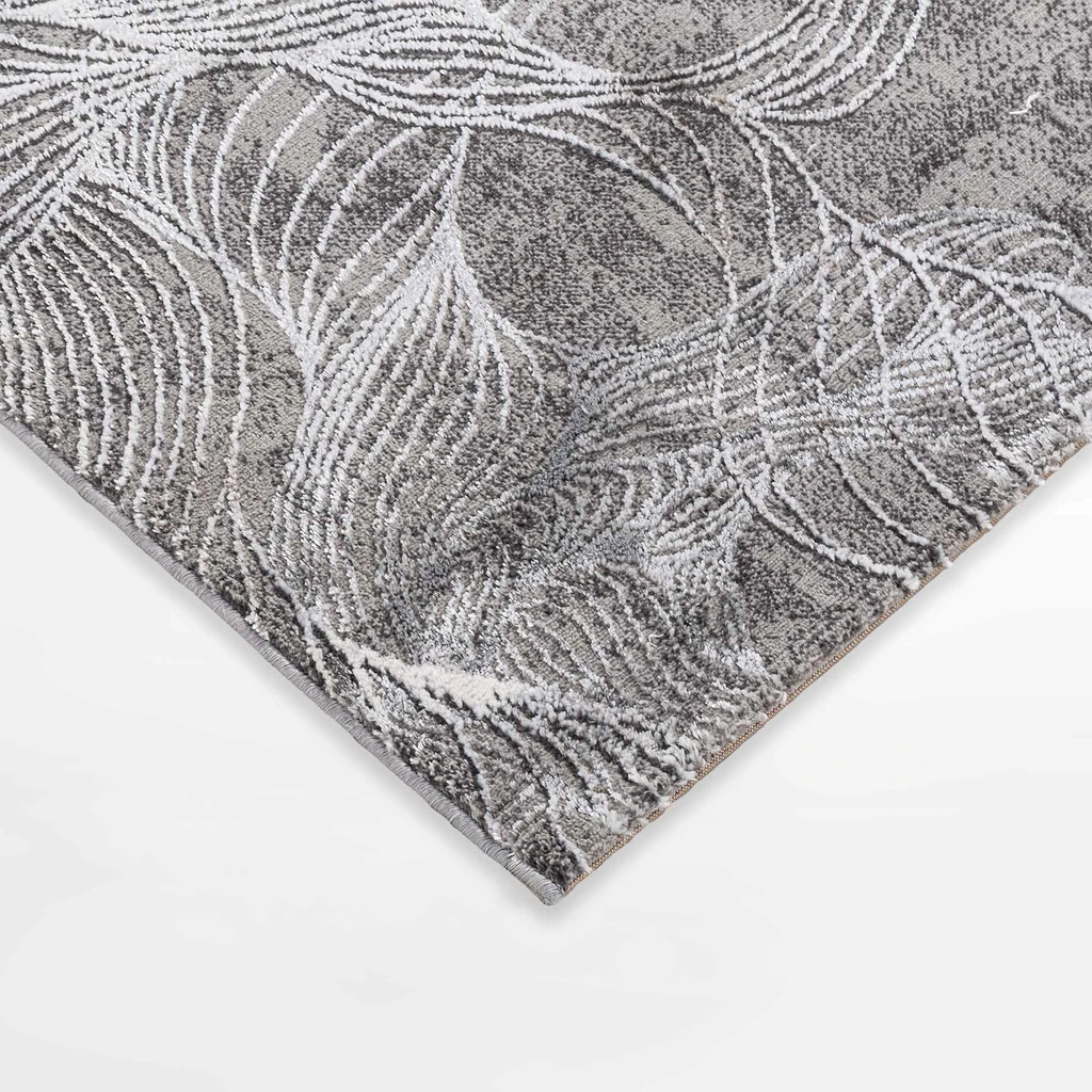 Koberec do obývacej izby SPAZZIO, sivý, 120x170 cm