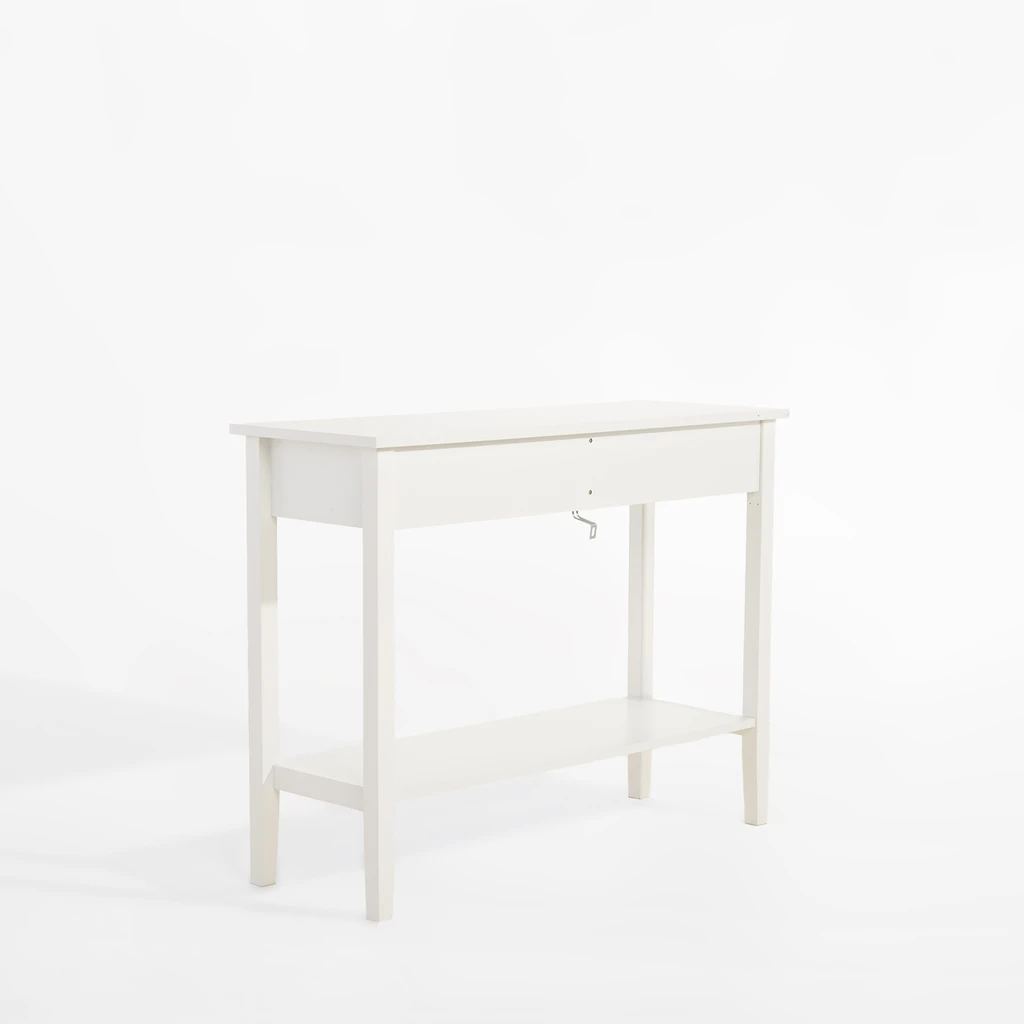 Konzola so zásuvkami SABINO biela