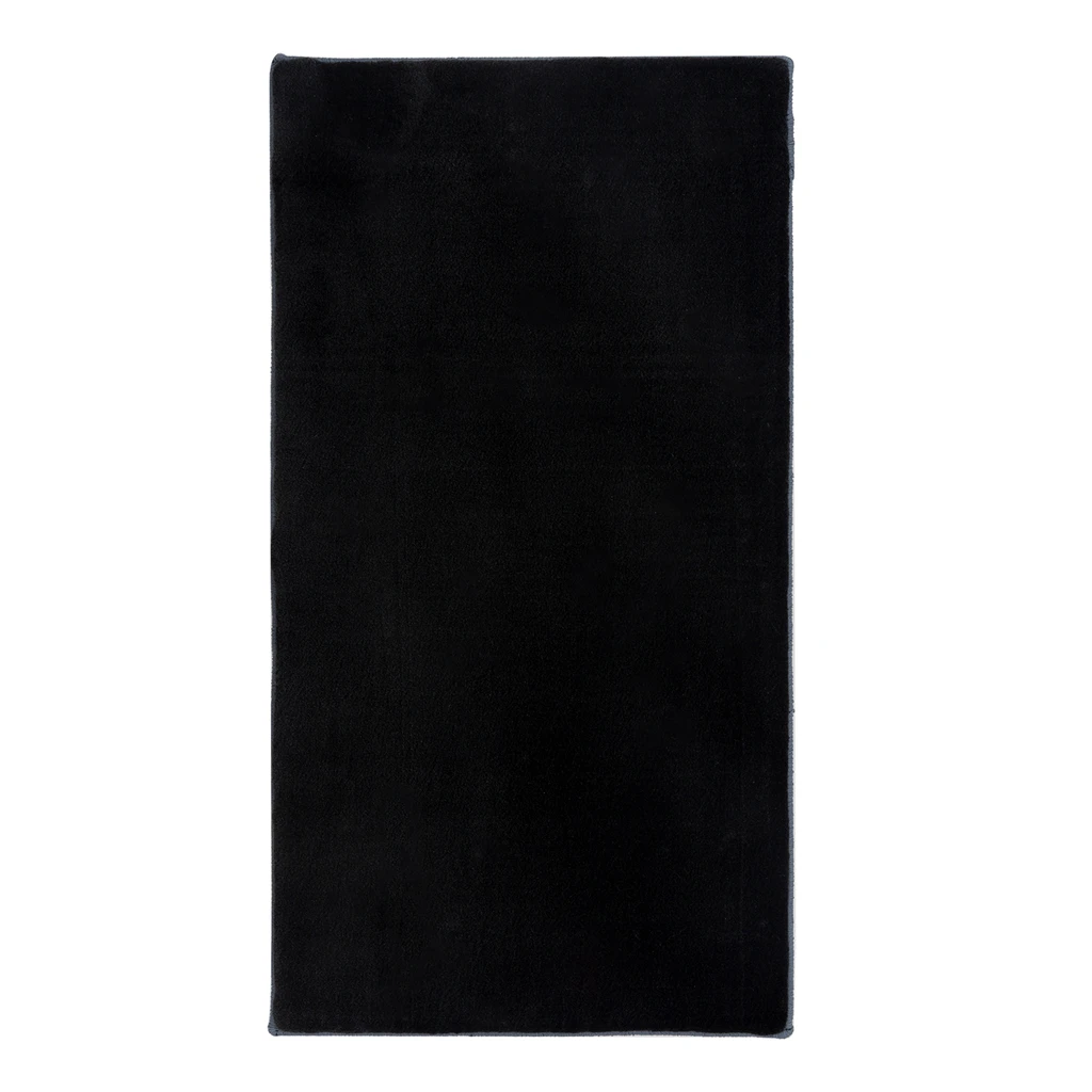 Koberec imitujúci kožušinu antracitový PLUSH 60x110 cm