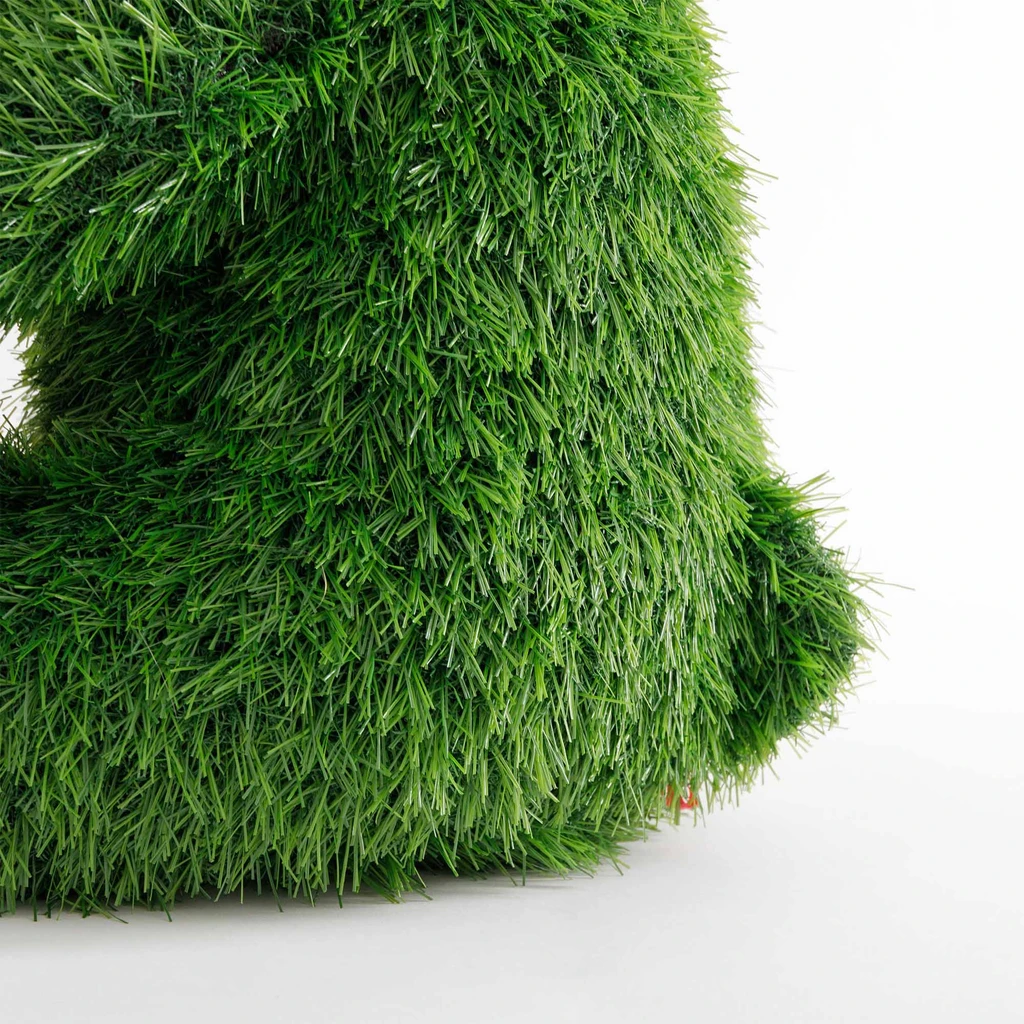 Figúrka do záhrady, medvedík, umelá tráva, 35 cm