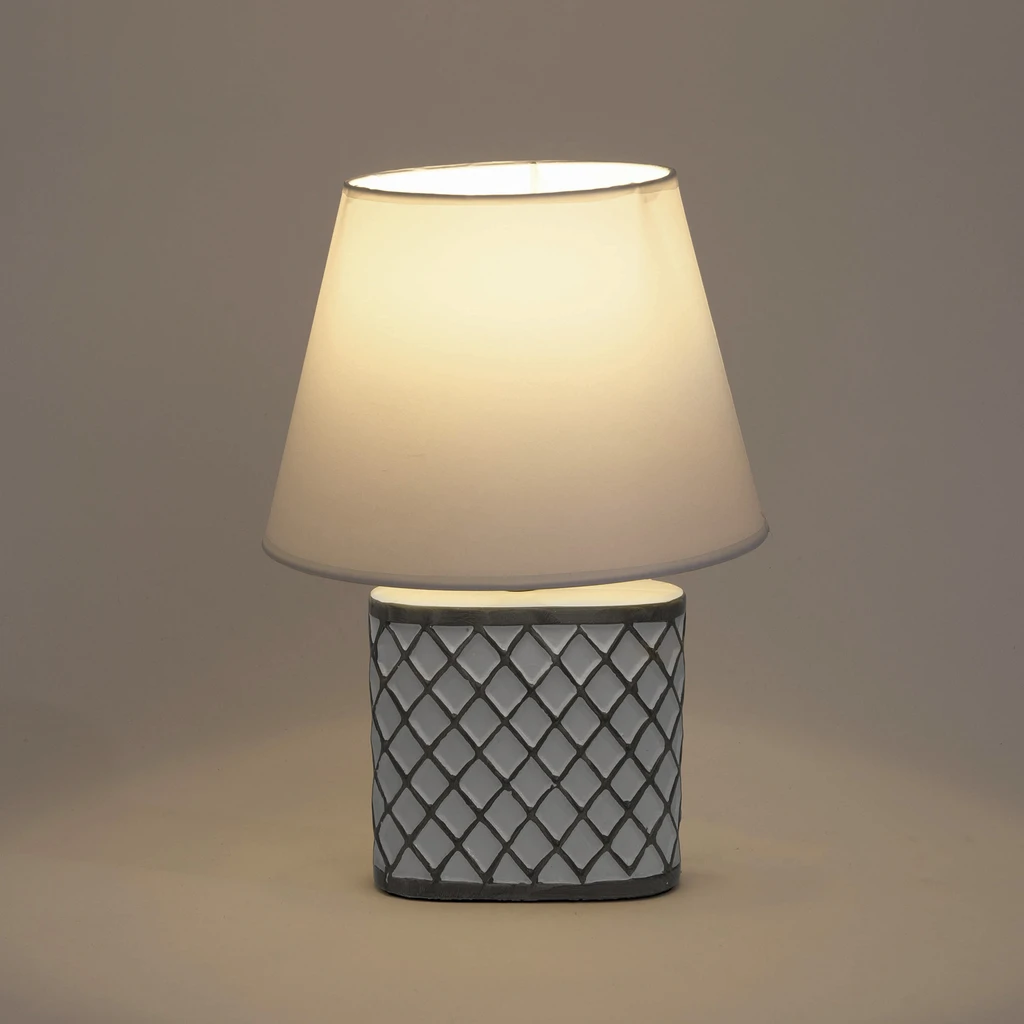 Lampa stołowa z abażurem 35 cm MIX