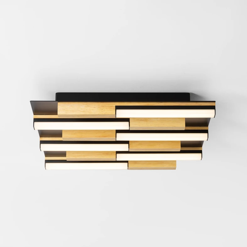 Lampa sufitowa ELIOT to oświetlenie do wnętrz przestronnych nowoczesnych z lekką, futurystyczną nutą.