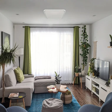 Stropné svietidlo LED s diaľkovým ovládaním 24W biely WENA 34 cm