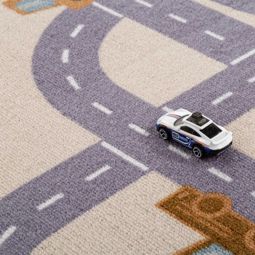 Béžový koberec cesty SCANROAD 80x150 cm