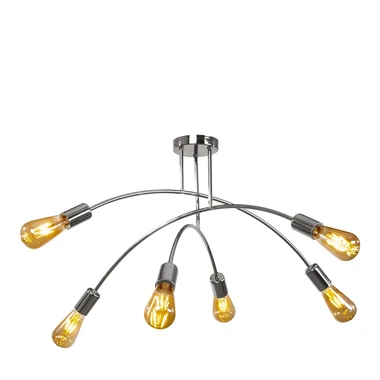 Stropné svietidlo KORTE 6 chróm