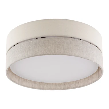 Stropná lampa sivé tienidlo ECO