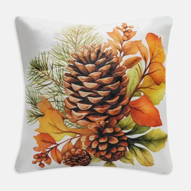 Dekoračná obliečka na vankúš PUMPKIN šušky 45x45 cm