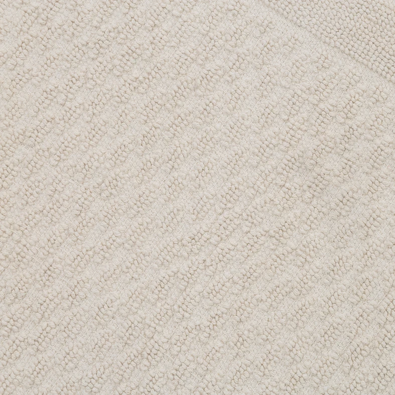 Krémový koberec OSLO do spálne 50x80 cm