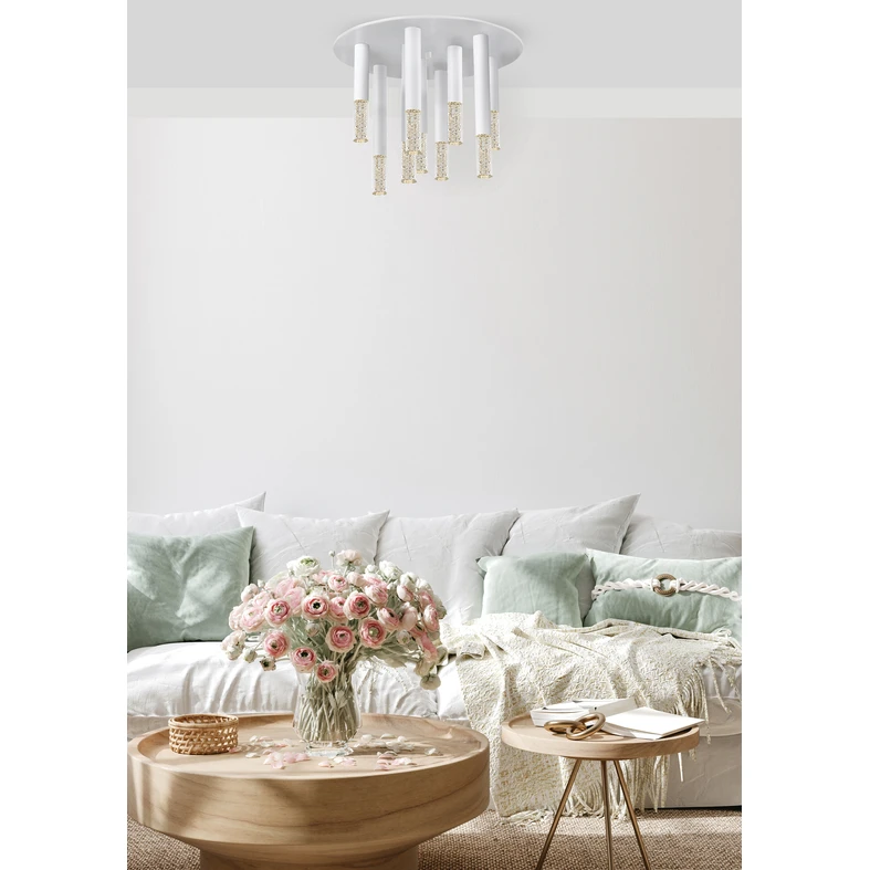 Stropné svietidlo LED biele ONE 9