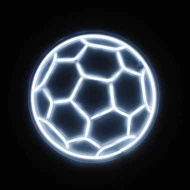 LED dekoračné svietidlo FUTBALOVÁ LOPTA