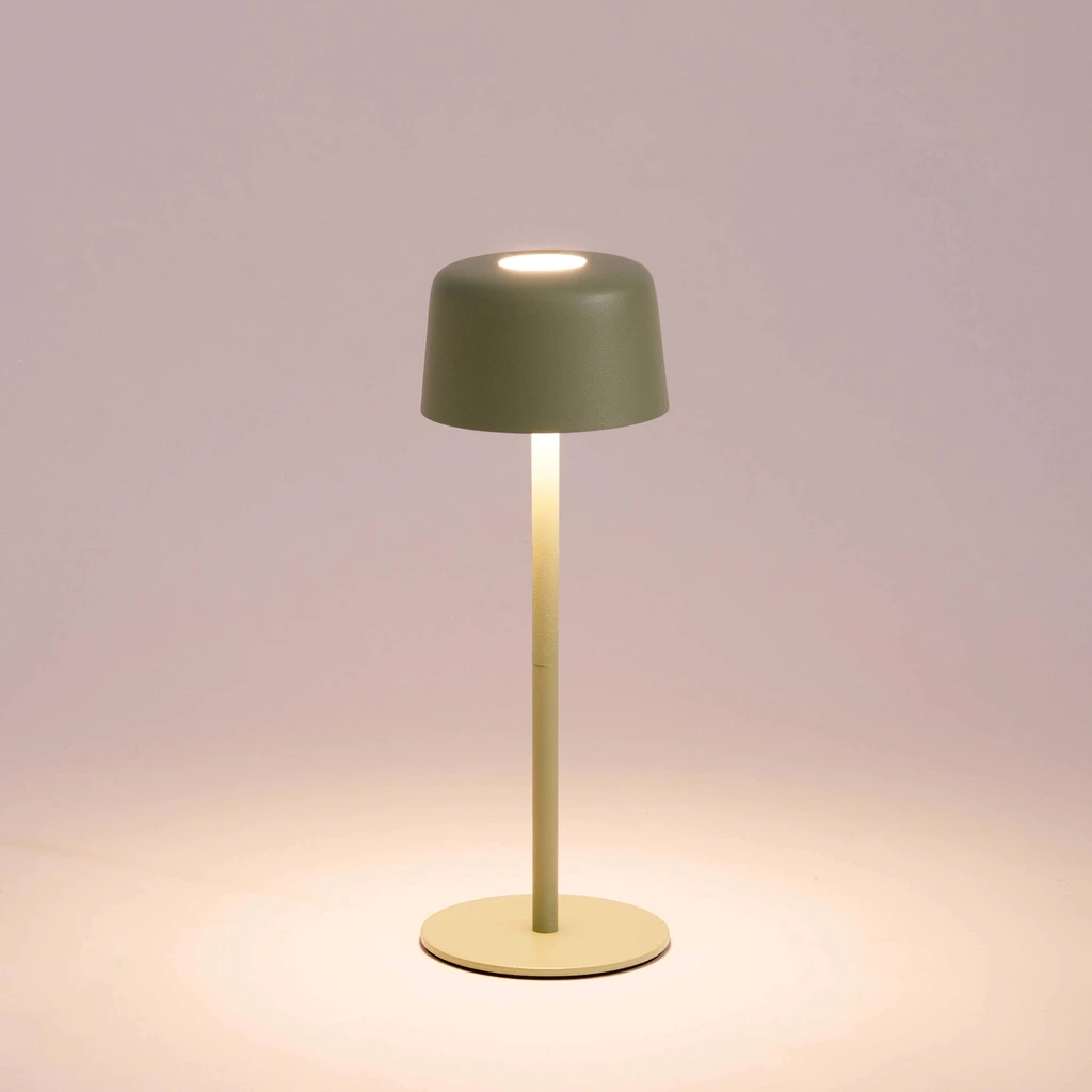 Wbudowane oświetlenie LED w lampie ma moc 2W, emituje strumień świetlny o wartości 80 lumenów.