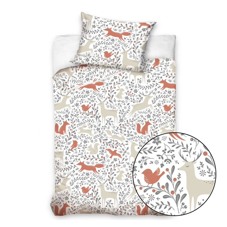 Obliečky do postieľky ZVIERATKA 90x120 cm