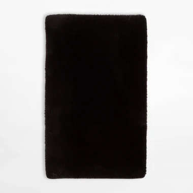 Moderný koberec RABBIT čierny, 120x160 cm