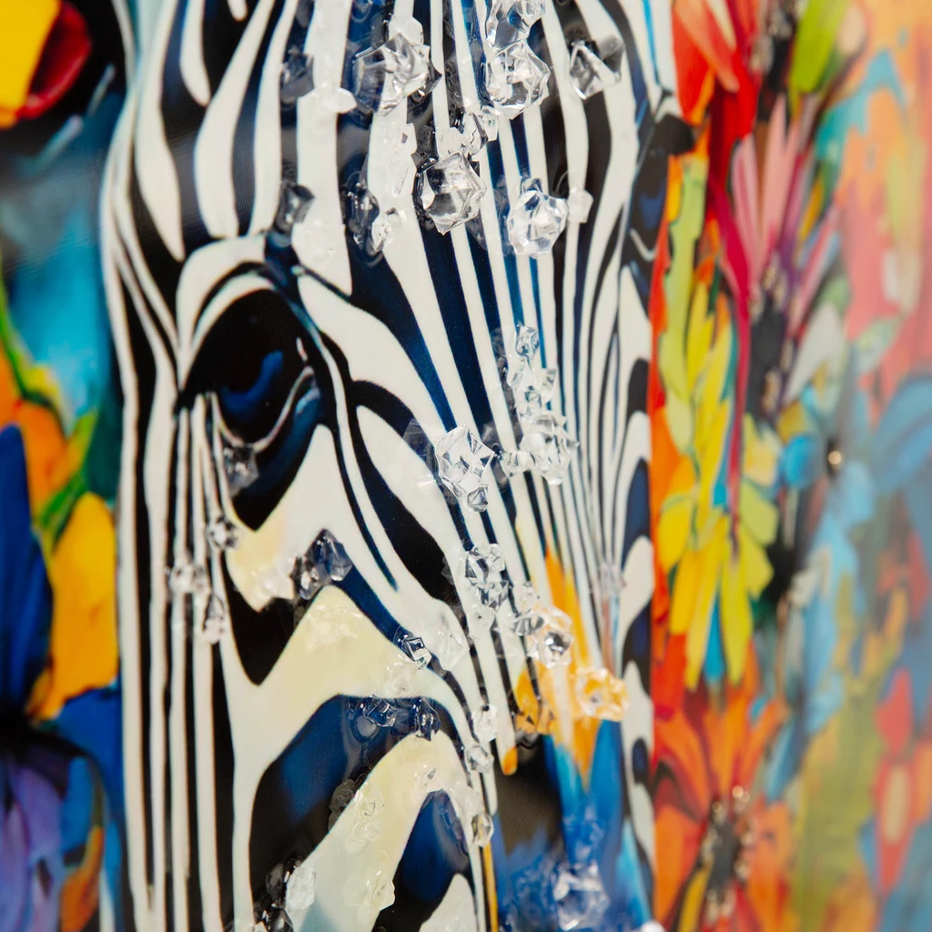 Obraz na plátne ZEBRA I 60x60 cm