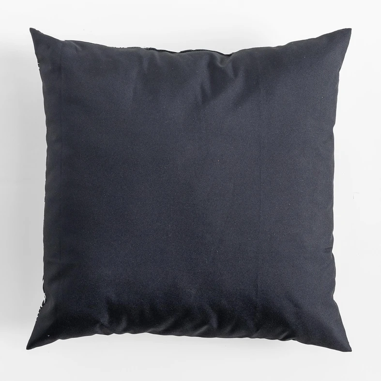 Dekoračný vankúš čierny SAMBA, 45x45 cm