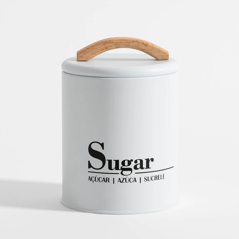 Kuchynská nádoba v bielej farbe SUGAR 16 cm