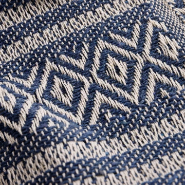 Tmavomodrá deka MARLA 125x150 cm