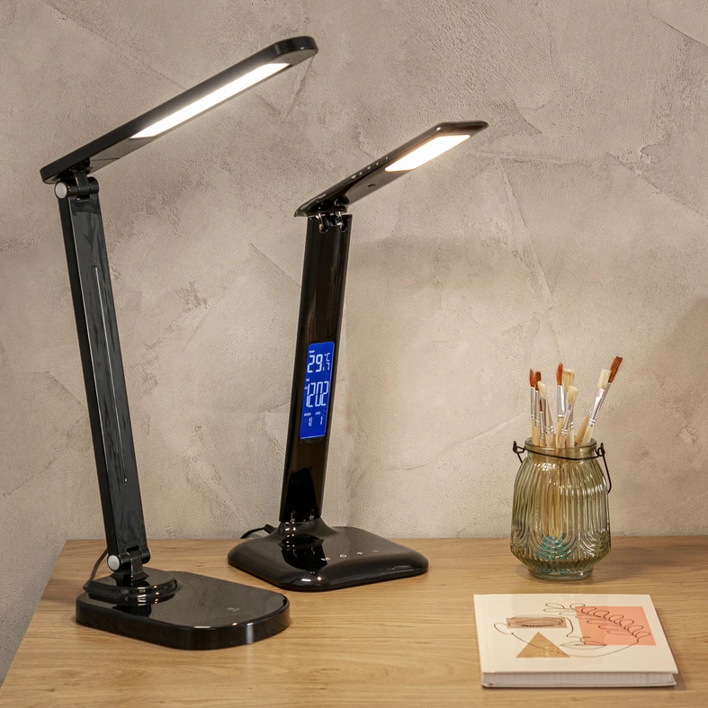 Stolné svietidlo LED 1601 čierne