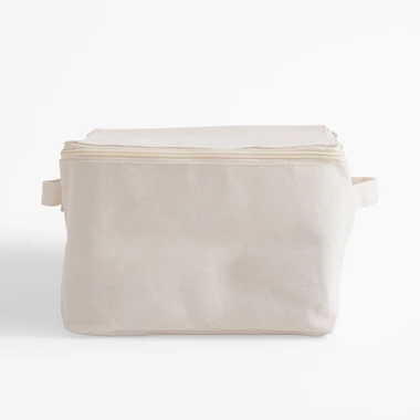 Úložný box s vekom 27x27x19 cm