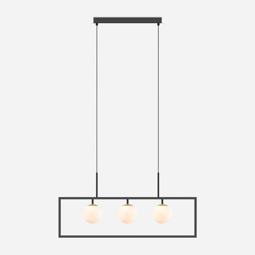 Na uwagę zasługuje również delikatne, złote wykończenie w pobliżu kloszy.