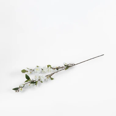 Umelý kvet jablone v bielej farbe 90 cm