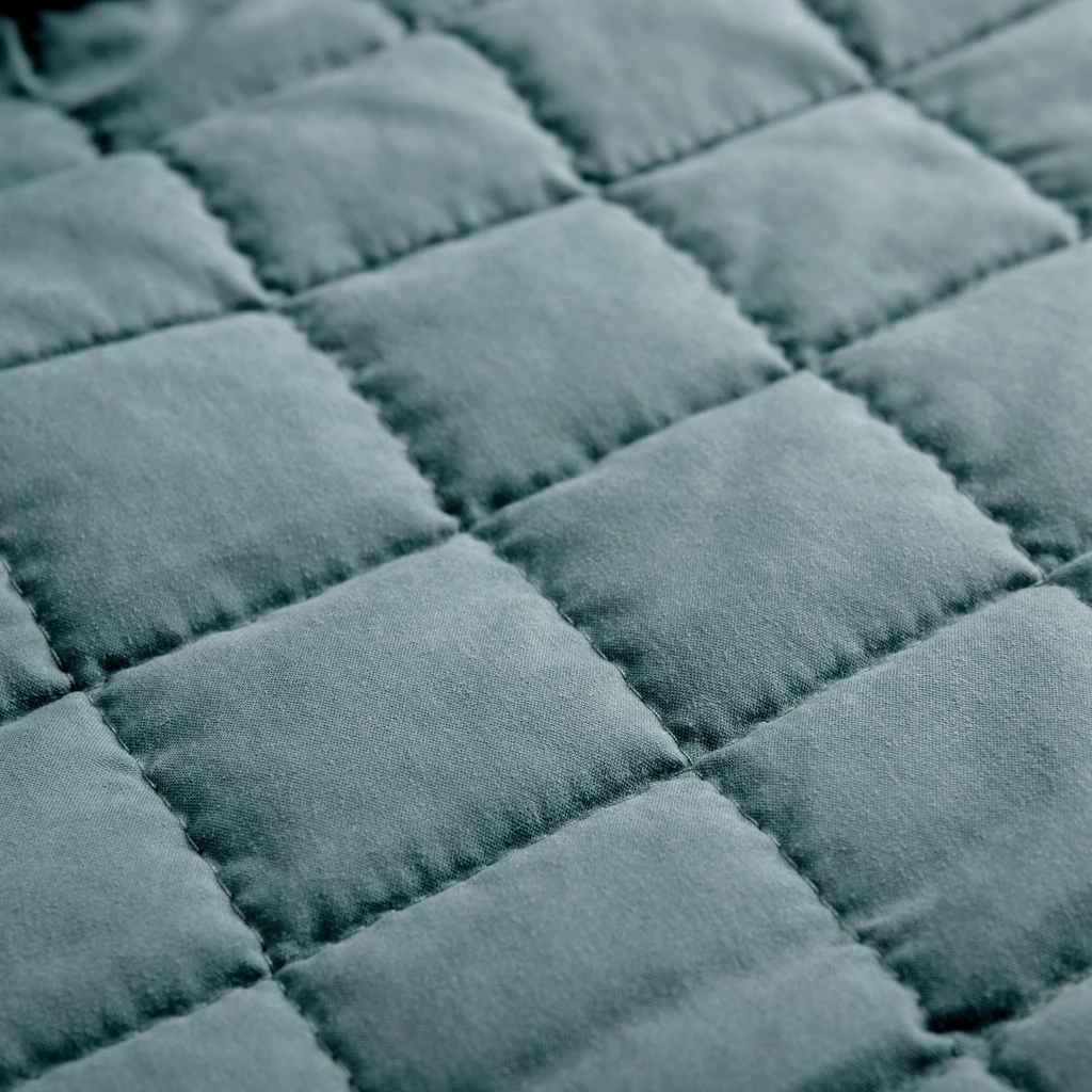 Prehoz na posteľ v tyrkysovej farbe GISELLE 180x200 cm