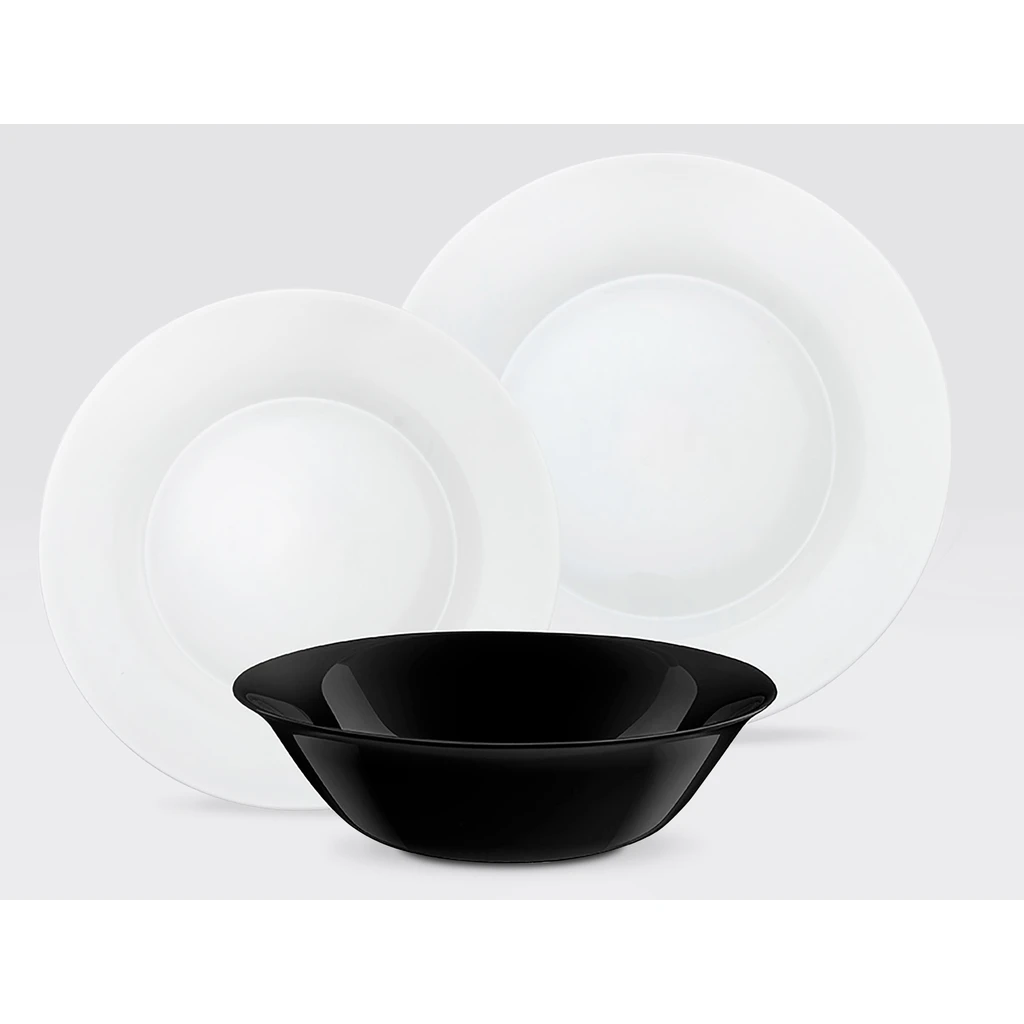 Súprava obedových tanierov DOMINO 18 prvkov