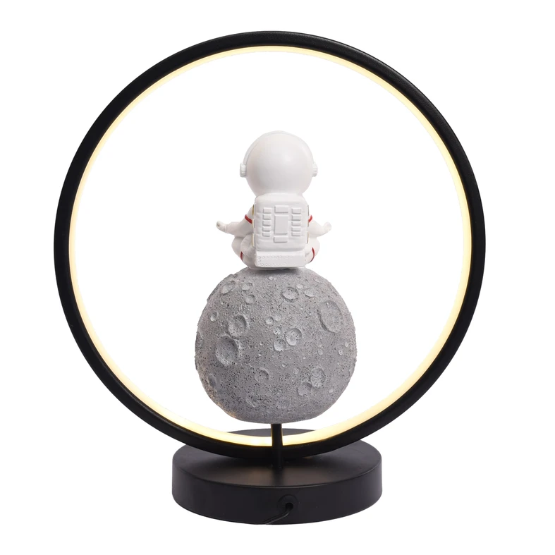 Dekoratívna stolná LED lampa MEDITUJÚCI ASTRONAUT