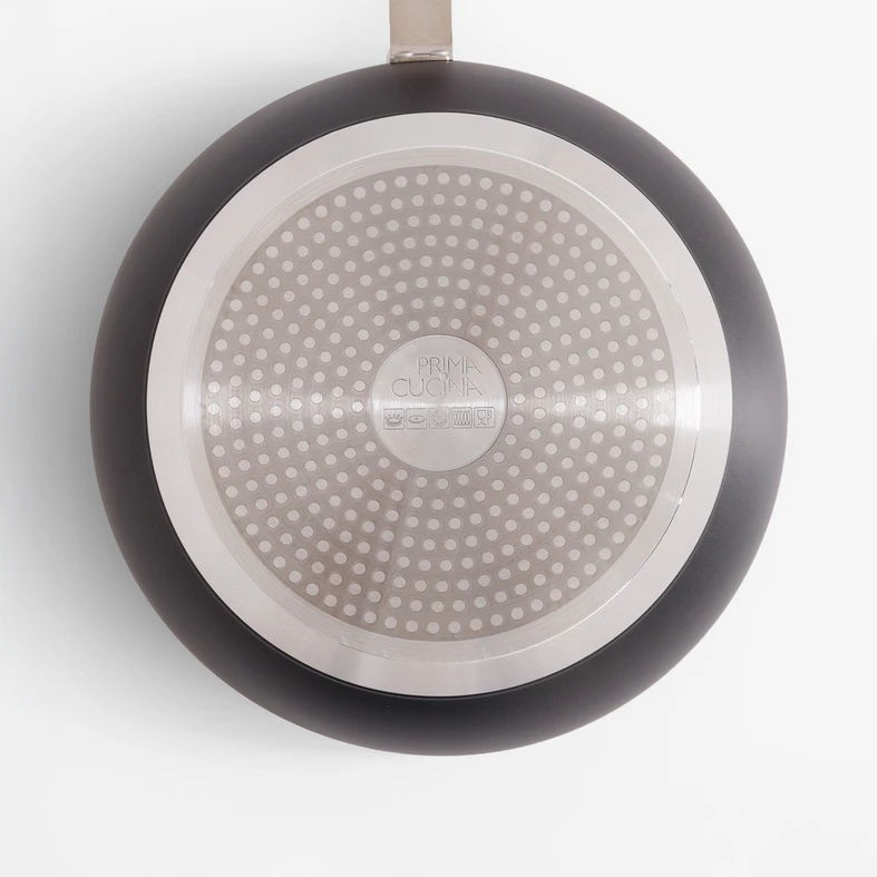 Aluminiowa patelnia na gaz i indukcję