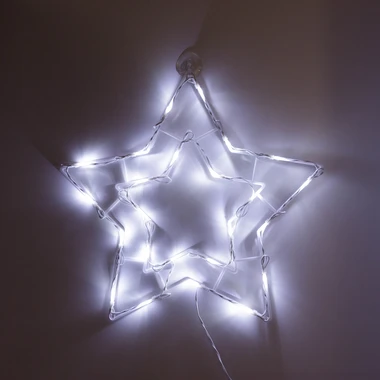 Vianočná závesná dekorácia LED biela MIX
