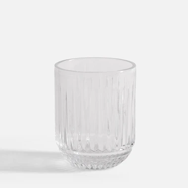 Nízky vrúbkovaný pohár 250 ml