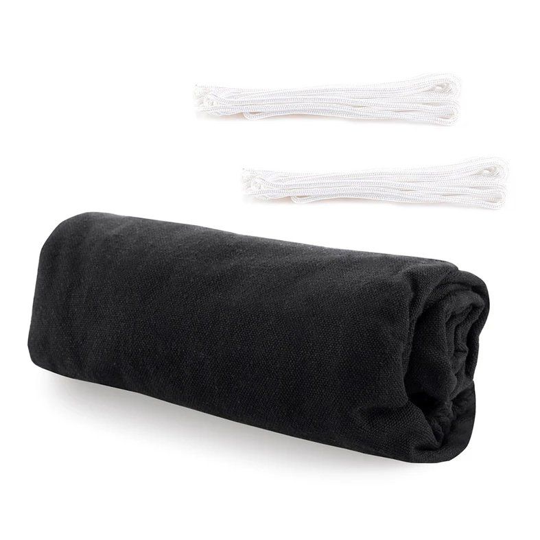 Hojdacia sieť do záhrady čierna COLADA 240x80 cm