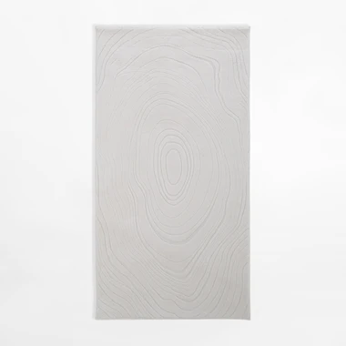 Moderný koberec ACTION, krémový, 80x150 cm