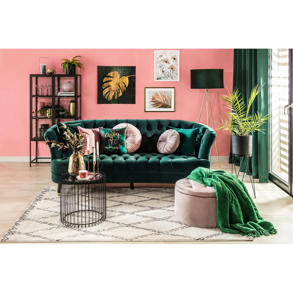 Obrázok CANVAS GOLD MONSTERA 65x65 cm