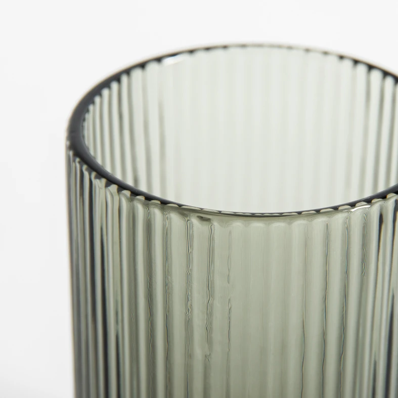 Vrúbkovaný vysoký pohár 400 ml