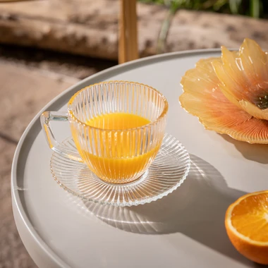 Šálka s podšálkou RIMINI 250 ml