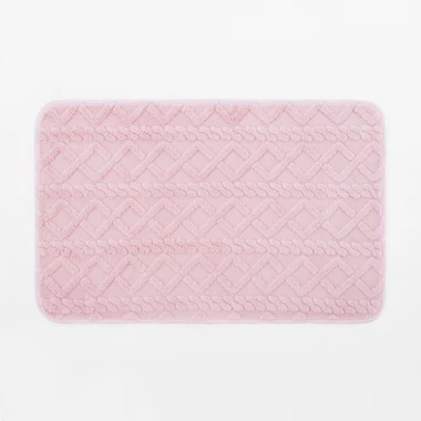 Kúpeľňová predložka NORDIC, ružová, 50x80 cm