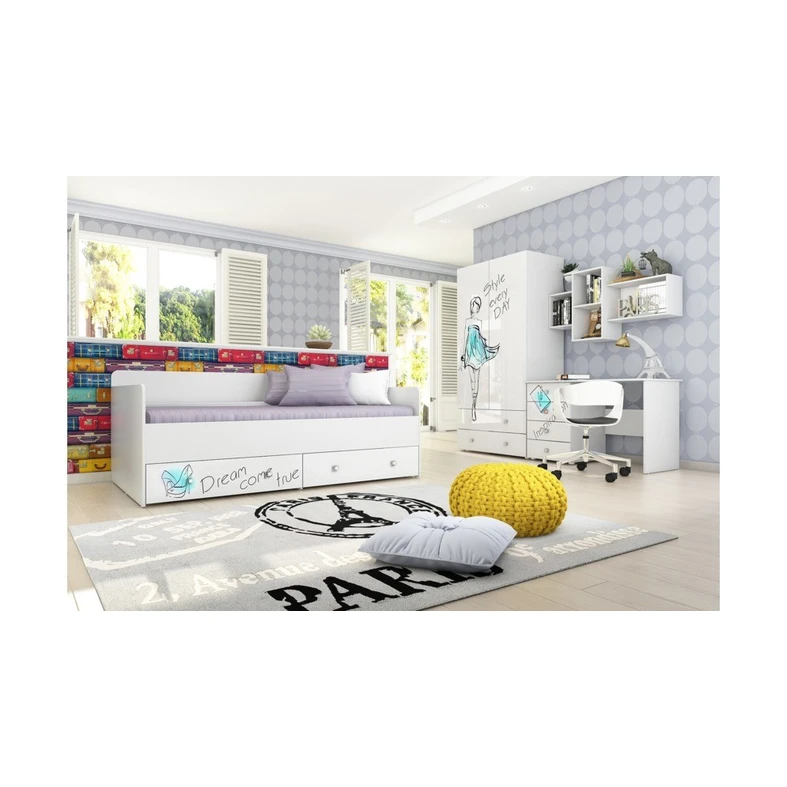 Závesná polica MODERN II štvorec