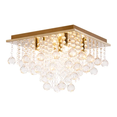 Zlaté stropné svietidlo RANGEL