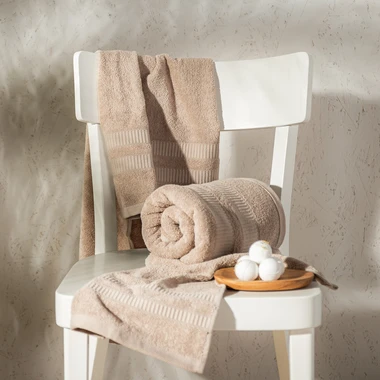 Kúpeľňový uterák TULSA béžový 70x140 cm