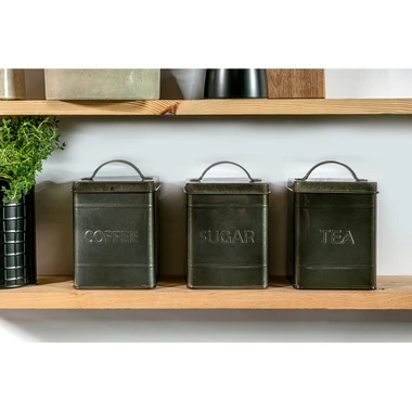 Nádoba na cukor čierna BLACK 14 cm