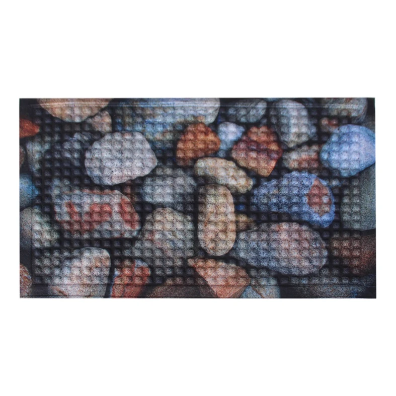 Rohožka s potlačou kameňov 40x60 cm