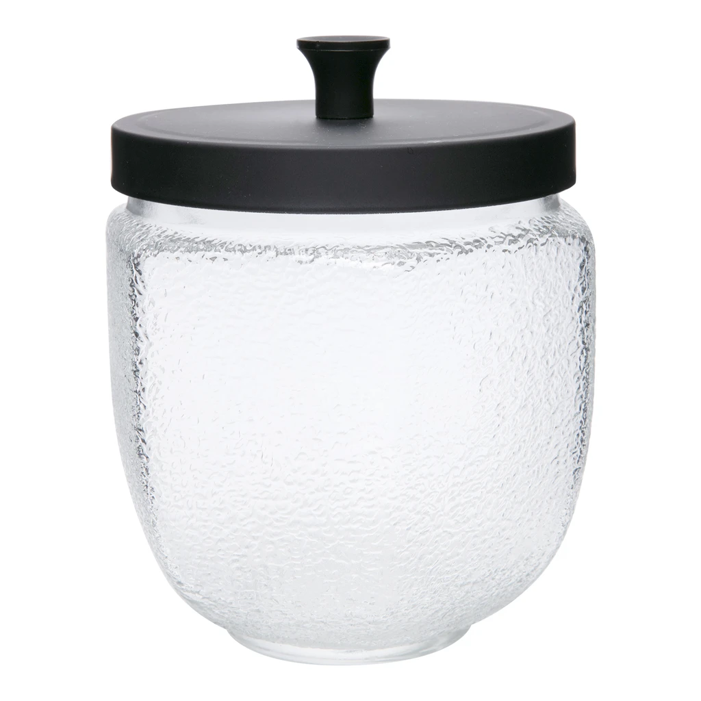 Sklenená nádoba s kovovým vekom 1,2 l