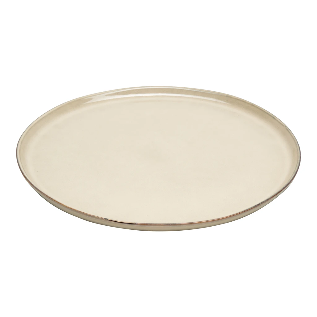 Dezertný keramický tanier ZUZE béžový 21 cm