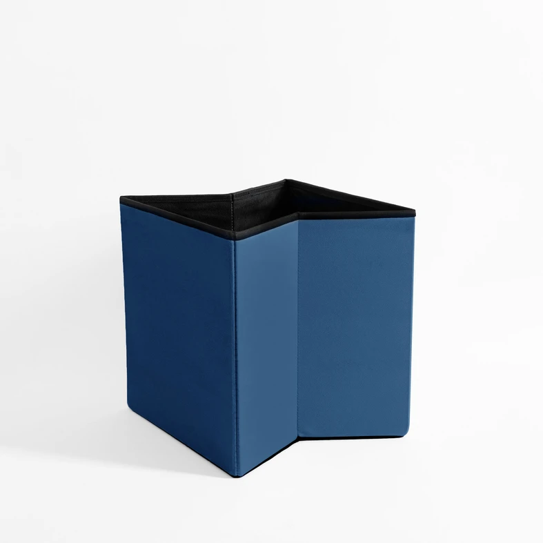 Skladacia taburetka modrý 38x37,5 cm